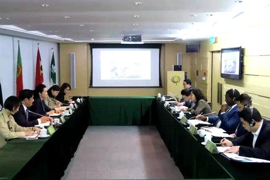 粤澳中医药科技产业园访论坛常设秘书处（来源：澳门中葡经贸论坛）